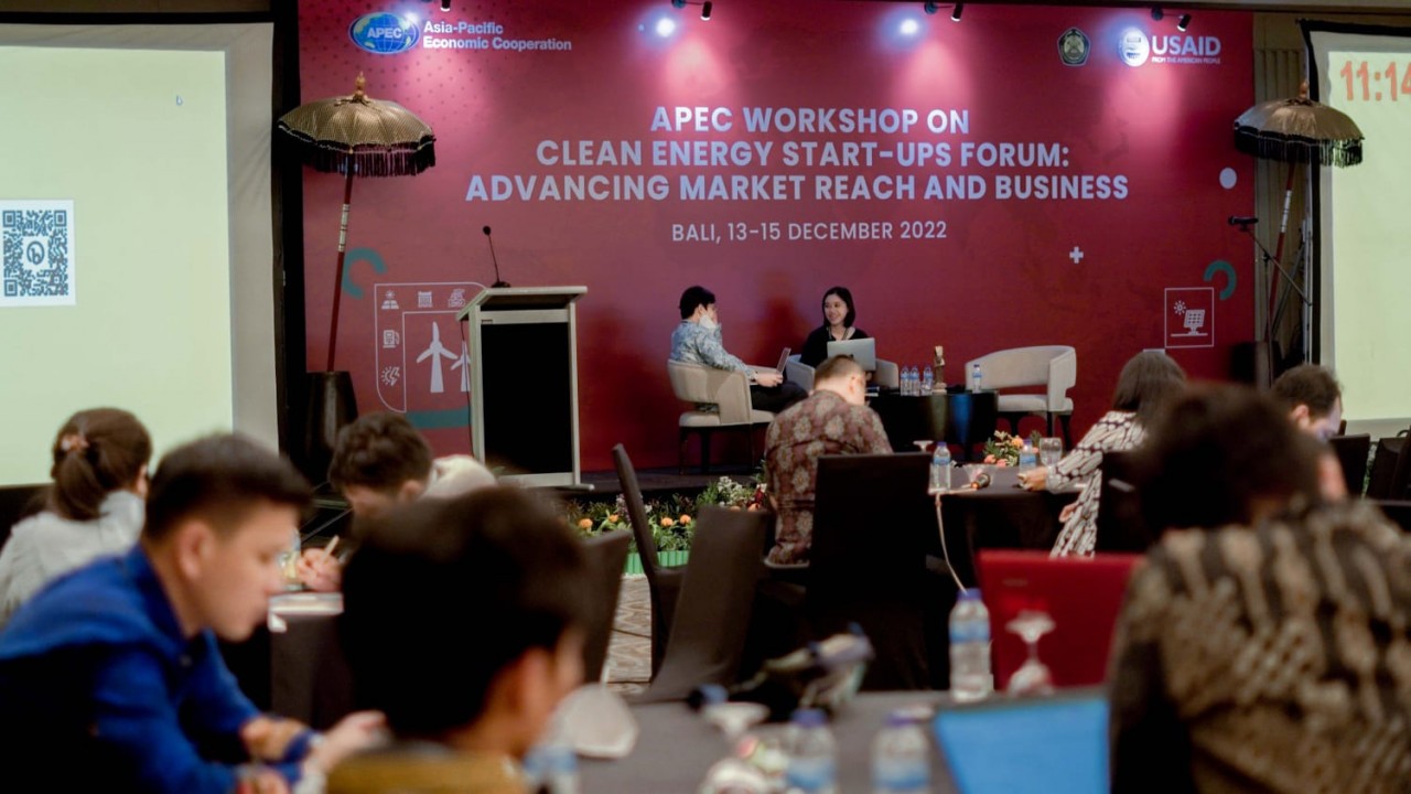 Hari Kedua APEC Workshop on Clean Energy Start-Ups Forum, Peserta Dalami Penghitungan Emisi GRK